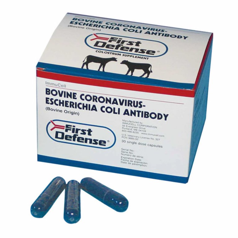 Immucell First Defense Bovine Bolus (CoronavirusEscherichia coli