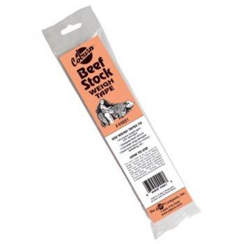 Beef Stock Weigh Tape
