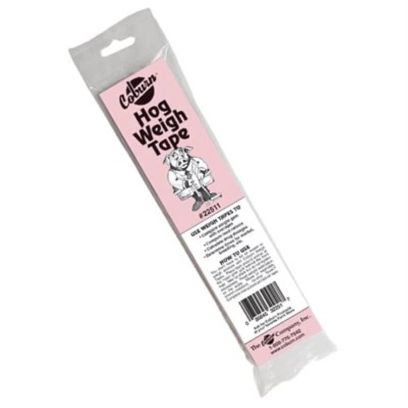 Hog Weigh Tape