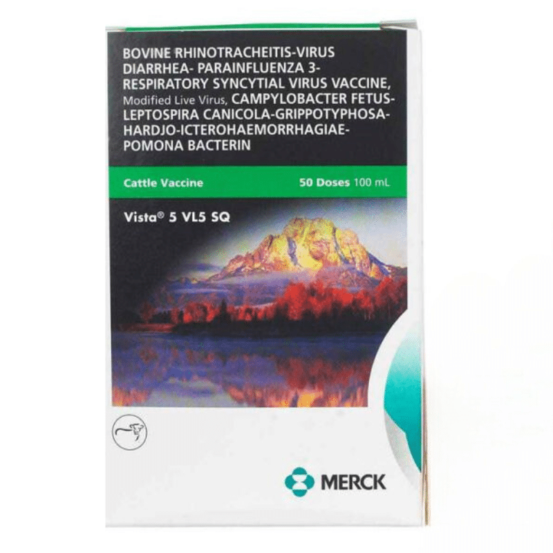 Merck Vista 5 VL5 SQ Vaccine