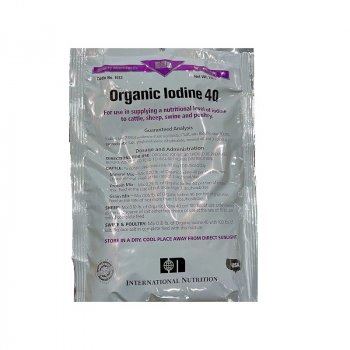 International Nutrition Organic Iodine 40