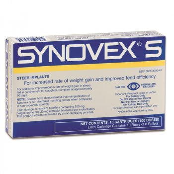 Zoetis Synovex S Implants (100 dose)