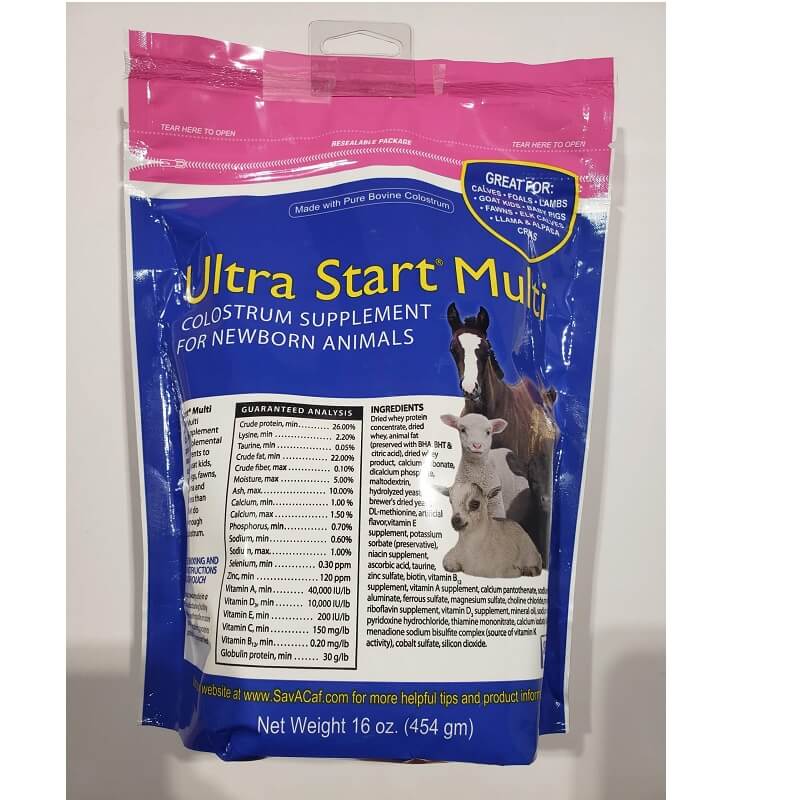 Sav-A-Caf Ultra Start Multi Colostrum Supplement