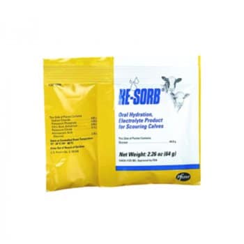 Packet of Zoetis Re-Sorb Oral Hydration Electrolyte