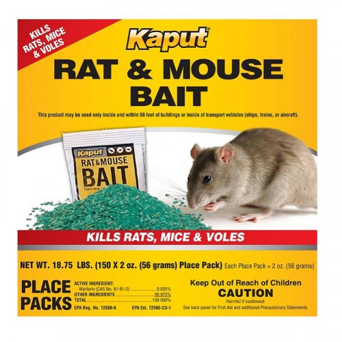 Kaput Rat & Mouse Bait Farm & Ranch Rodent & Pest Control