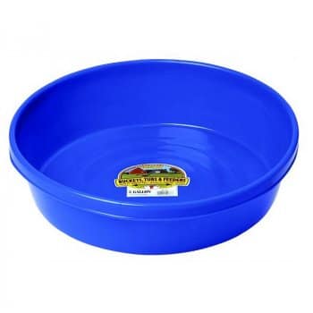 Miller Manufacturing Plastic Pan (3 gal) (Blue)
