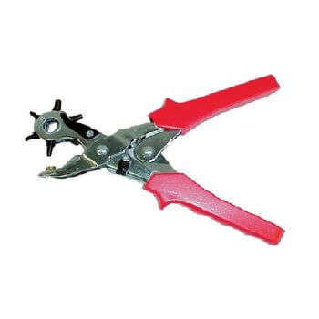 Partrade Leather Punch with Red Handle