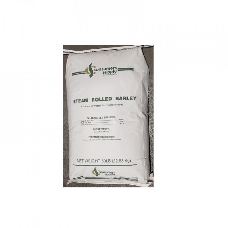 Steam Rolled Barley (50 lb) High Plains Cattle Supply