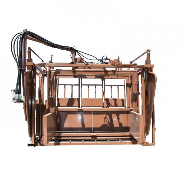 Blattner Hydraulic Chute with Hydraulic Headgate, Tailgate, and Squeeze