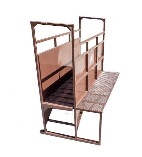 Blattner 12' Permanent Load Chute with Position Folding Floor High