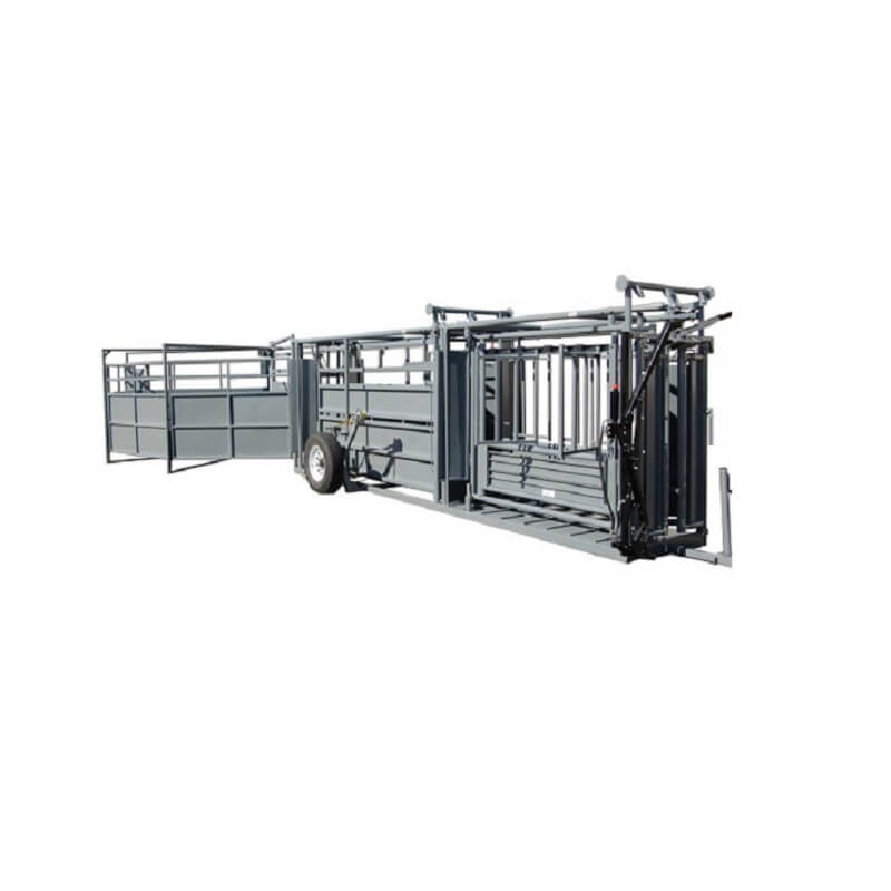 Pearson Livestock Equipment Portable Chute with Alley and Tub