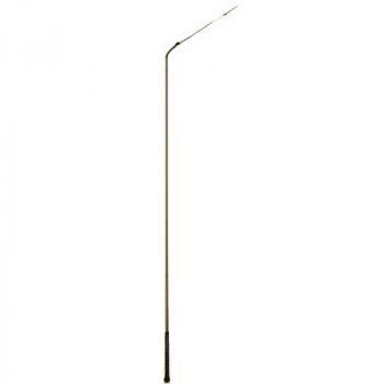 US Whip 50" Stock Whip with 8" Lash and Golf Grip Handle (Black)