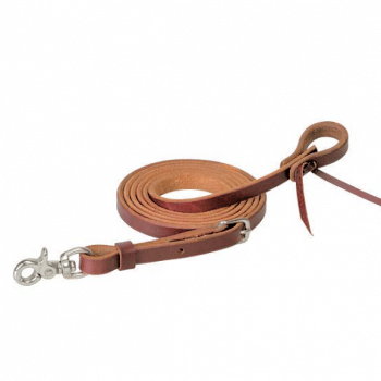 Weaver Oiled Canyon Rose Heavy harness Roper Reins (5/8" x 8')