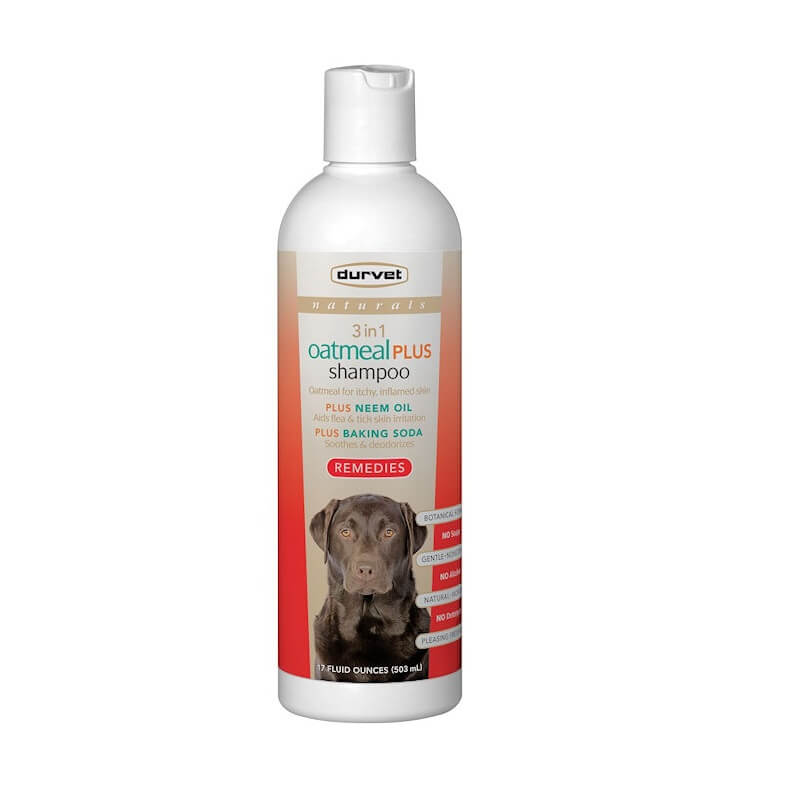 Durvet Naturals 3in1 Oatmeal Plus Shampoo (17 oz) High Plains