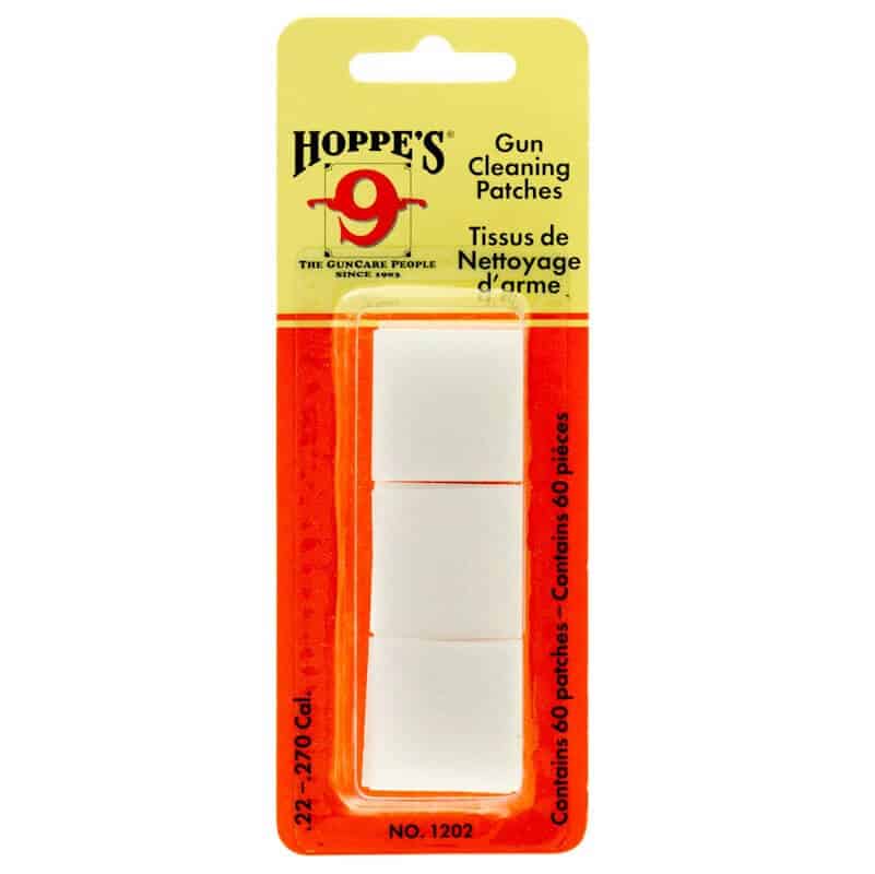 Hoppe's Cotton Gun Cleaning Patches High Plains Cattle Supply