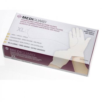 Box of Medline MediGuard Exam Gloves