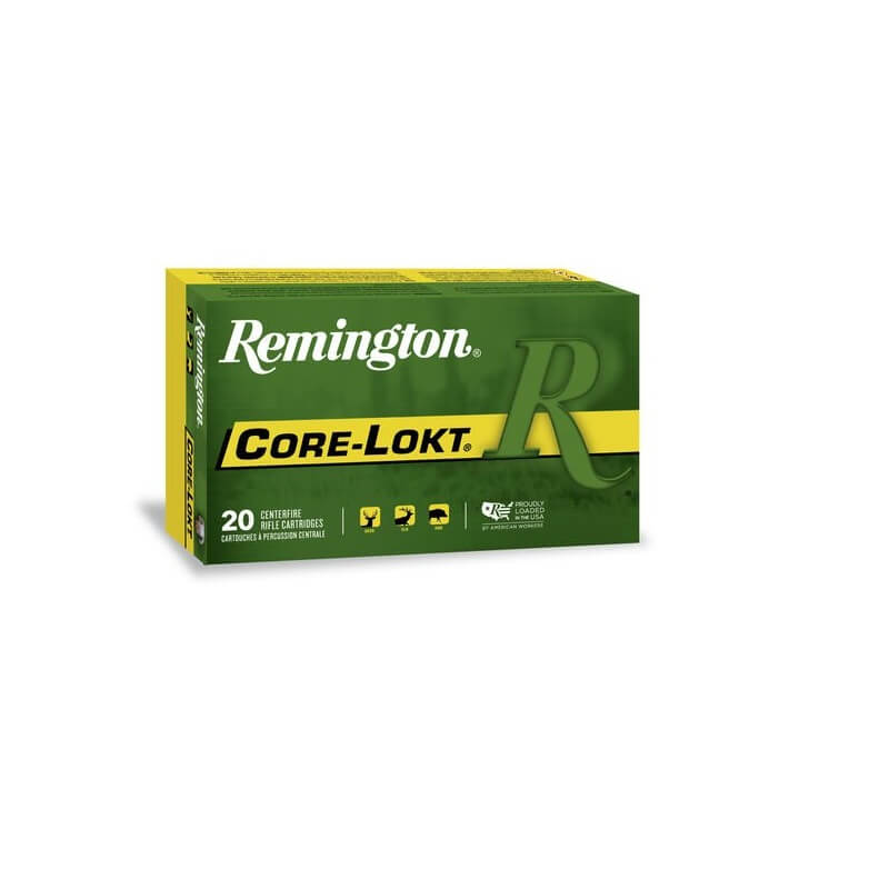 20 Rounds of Remington Core-Lokt 243 Winchester Rifle Ammo