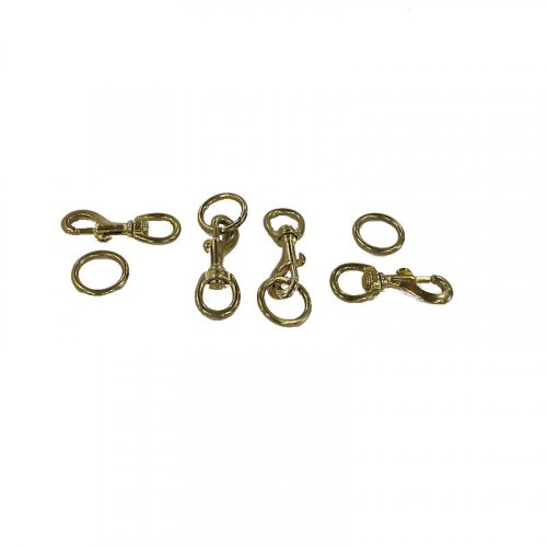 Baron's Swivel Eye Bolt Snaps with Ring High Plains Cattle Supply