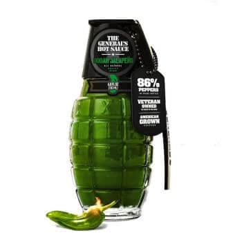 The General's Hot Sauce Hooah Jalapeno (6 oz)