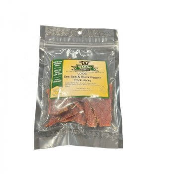 Trent Loos Pork - Wahoo Locker - Sea Salt & Black Pepper Pork Jerky