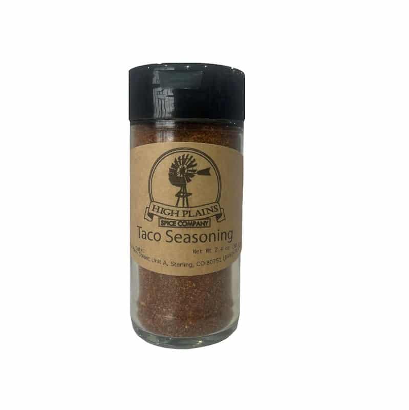 High Plains Spice Company Taco Seasoning (1/2 Cup) High Plains Cattle Supply