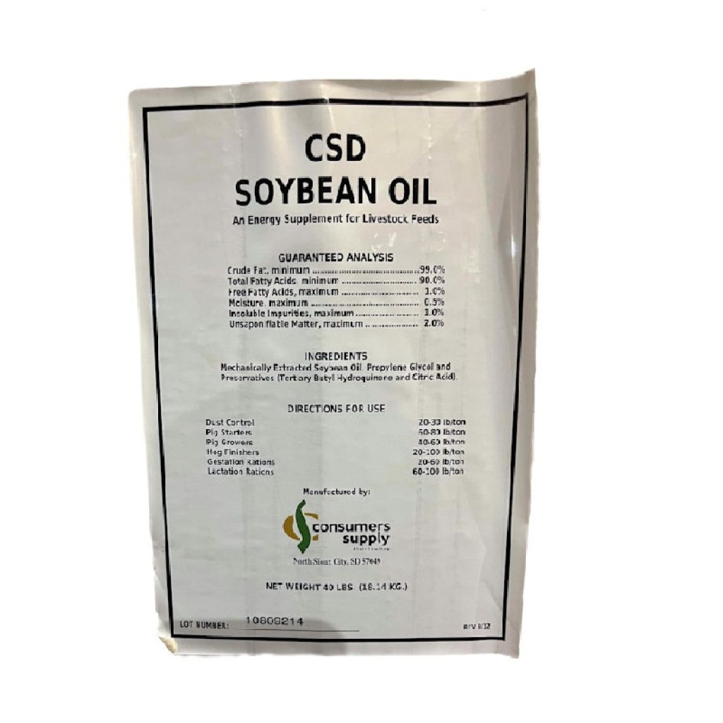 Consumers Supply Dist Soybean Oil Animal Health Supplements