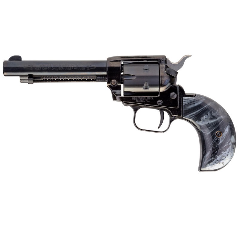 Heritage Rough Rider Bird Head Revolver Black Pearl Grips High Plains
